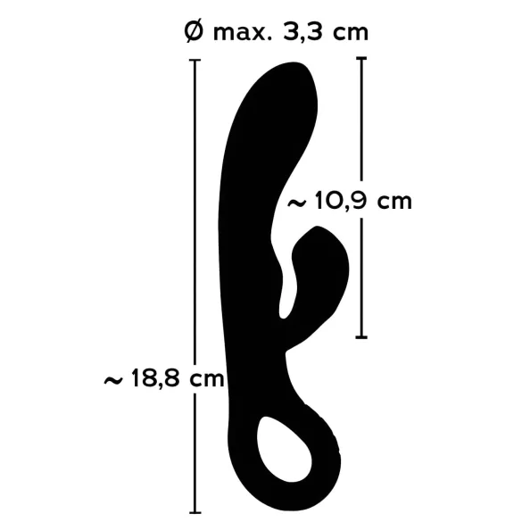You2Toys - Rabbit Petit - punjivi vibrator za stimulaciju klitorisa (ljubičasti)