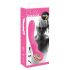 You2Toys - Dual Petit - punjivi, dvomotorni vibrator (roze)