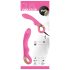 You2Toys - Dual Petit - punjivi, dvomotorni vibrator (roze)