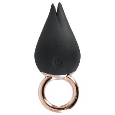 Belou - bežični, vodootporni klitoralni vibrator (crn)