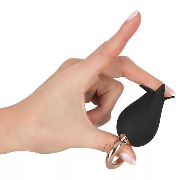 Belou - bežični, vodootporni klitoralni vibrator (crn)