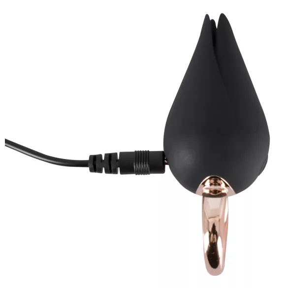 Belou - bežični, vodootporni klitoralni vibrator (crn)