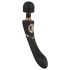 Cleopatra Wand - vodootporni crni masažer vibrator sa akumulatorom