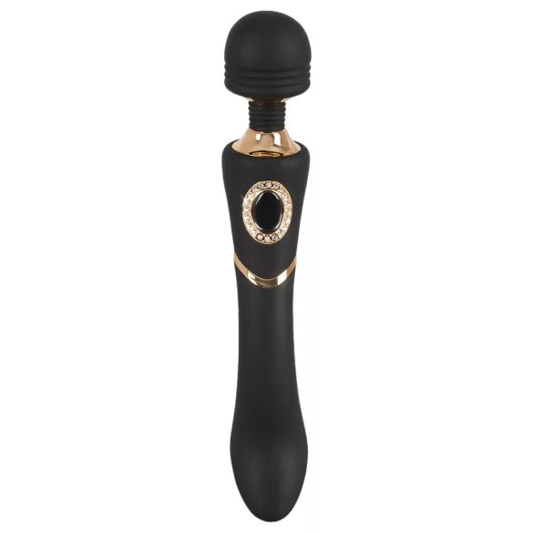 Kleopatra Čarobni Štapić - akumulatorski, vodootporni masažer vibrator (crni)