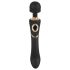 Cleopatra Wand - vodootporni crni masažer vibrator sa akumulatorom