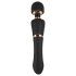 Cleopatra Wand - vodootporni crni masažer vibrator sa akumulatorom
