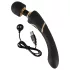 Kleopatra Čarobni Štapić - akumulatorski, vodootporni masažer vibrator (crni)