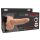 Fetiš Kaiš 6 - šuplji strap-on vibrator (prirodne boje)