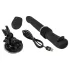 You2Toys RC Love Machine 2.0 - Punjivi vibrirajući stimulator (crni)