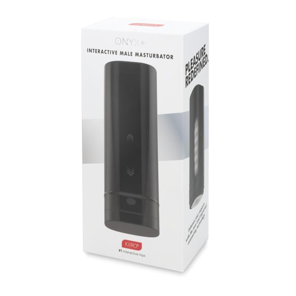 Kiiroo Onyx+ - интерактивни мастурбатор (црни)