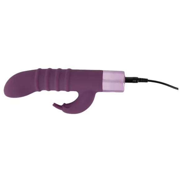 Zeka Vibe - punjivi G-tačka vibrator sa klitorisom (ljubičasti)