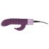 Rabbit vibrator sa klitoralnom stimulacijom i G-tačkom (ljubičasti)