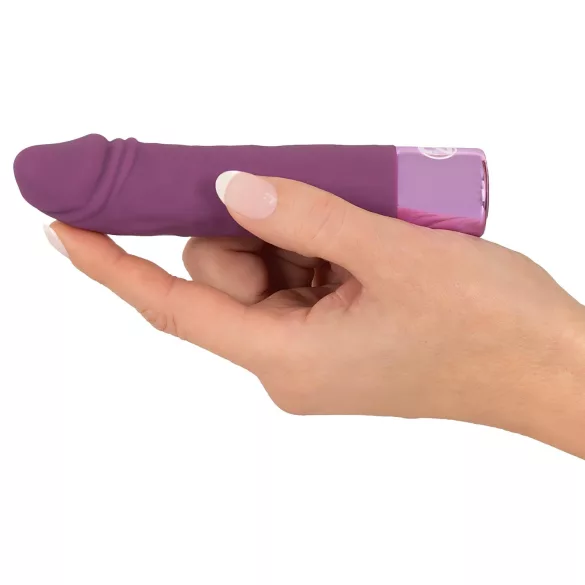 You2Toys Elegant Realistic - punjivi, vodootporni vibrator (ljubičasti)