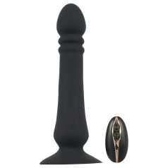 Black Velvet - bežični analni vibrator (crni)