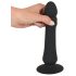 Black Velvet - crni analni vibrator sa akumulatorom