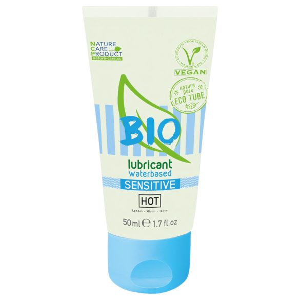 HOT Bio Sensitive - вегански лубрикант на воденој бази (50ml)