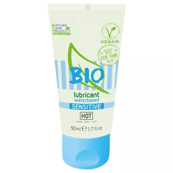 HOT Bio Sensitive - вегански лубрикант на воденој бази (50ml)