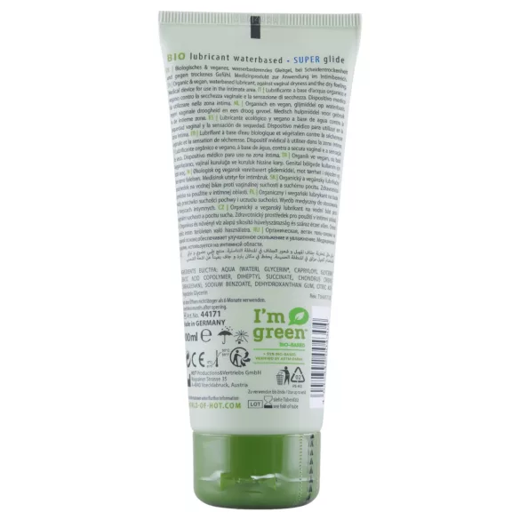 HOT Bio Super - вегански лубрикант на воденој бази (100ml)
