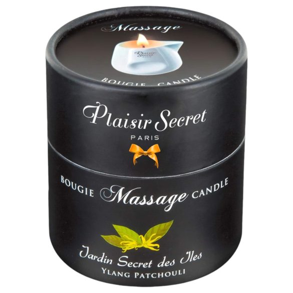 Plaisirs Secrets Ylang Patchouli - masažna sveća (80ml)