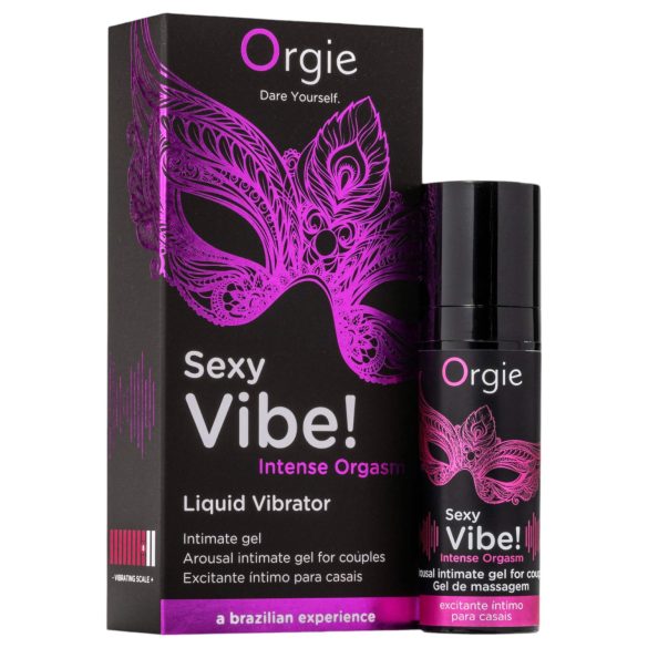 Orgie Sexy Vibe Orgasm - uniseks tečni vibrator (15ml)