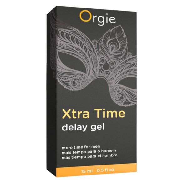 Orgie Xtra Time - Gel za odlaganje ejakulacije za muškarce (15 ml)