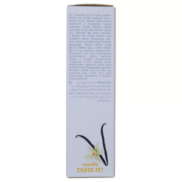 HOT - Blowjob gel - oralni lubrikant - vanila (50 ml)
