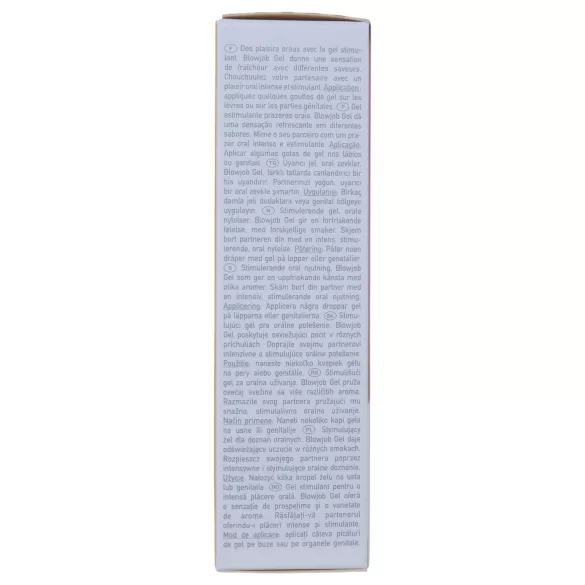 HOT - Blowjob gel - oralni lubrikant - vanila (50 ml)