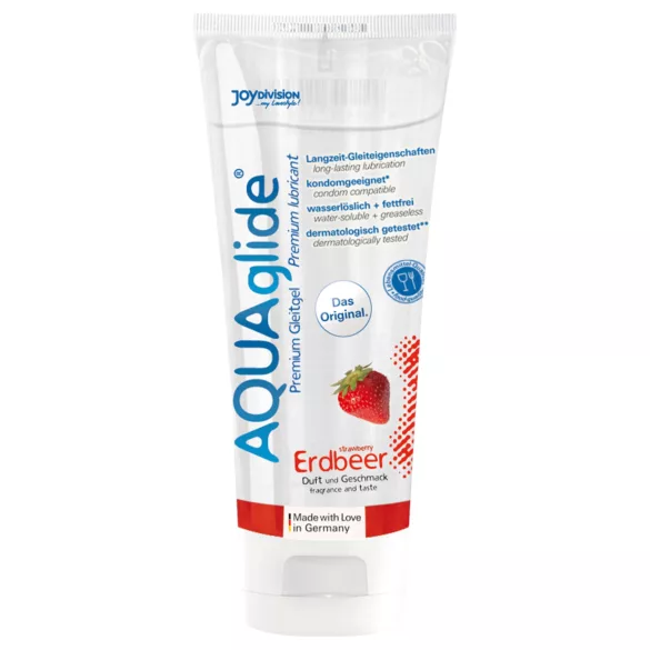 AQUAglide - vodeni lubrikant - jagoda (100ml)