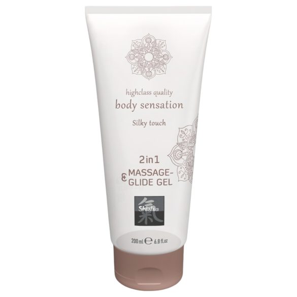 Shiatsu 2u1 Silky Touch - svileni masažni lubrikant (200ml)