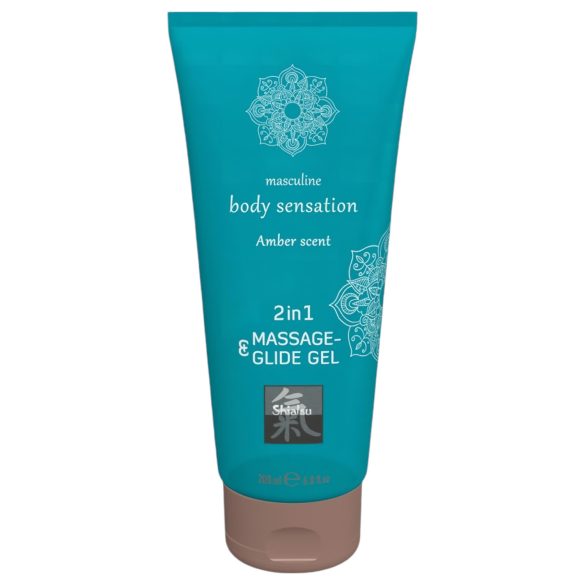 Šijacu 2u1 Ćilibarski miris - masažno ulje i lubrikant (200ml)