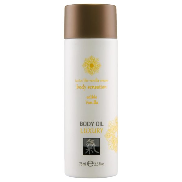 Shiatsu Luxury - jestivo ulje za masažu - vanila (75ml)