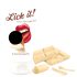 Lick it! - jestivo 2u1 lubrikant - bela čokolada (50ml)