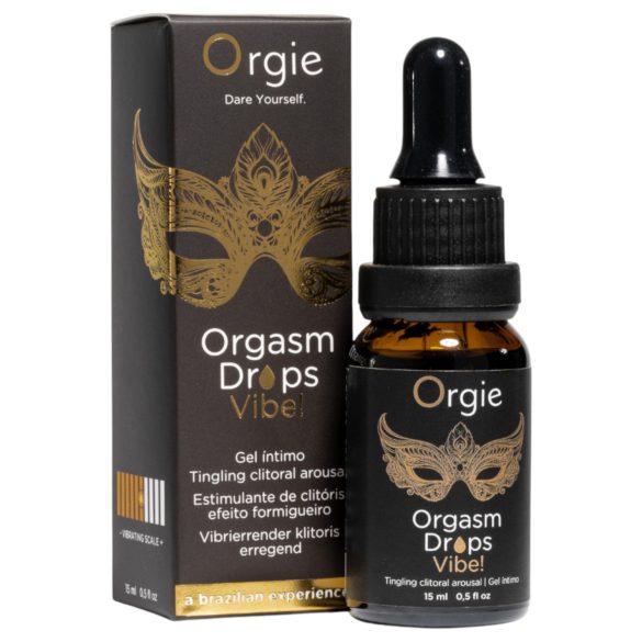 Orgie Orgasm Drops Vibe - osvežavajući intimni gel za žene (15ml)