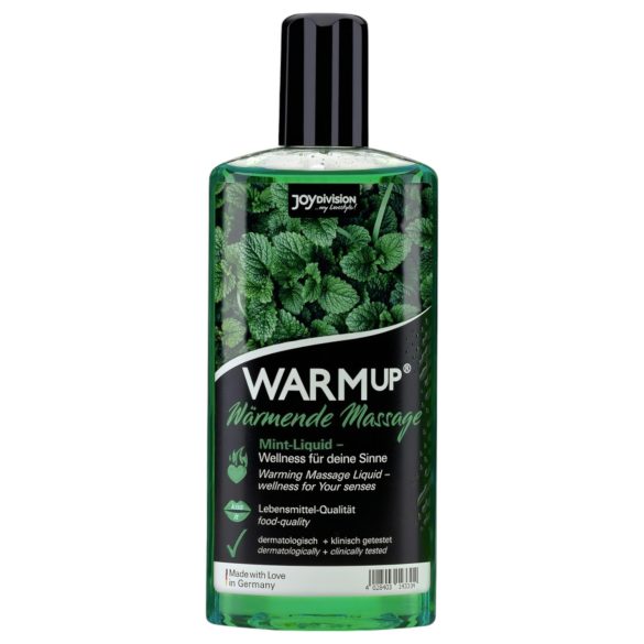 JoyDivision WARMup - Grejno ulje za masažu - menta (150ml)