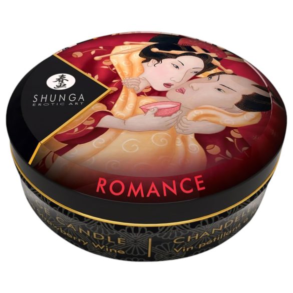 Shunga - Sveća za masažu - Jagoda (30ml)