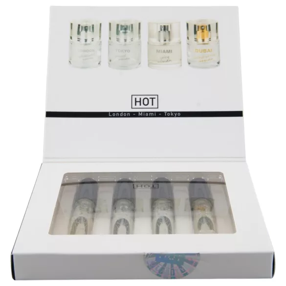 HOT LMTD сет парфема са феромонима за жене (4x5ml)