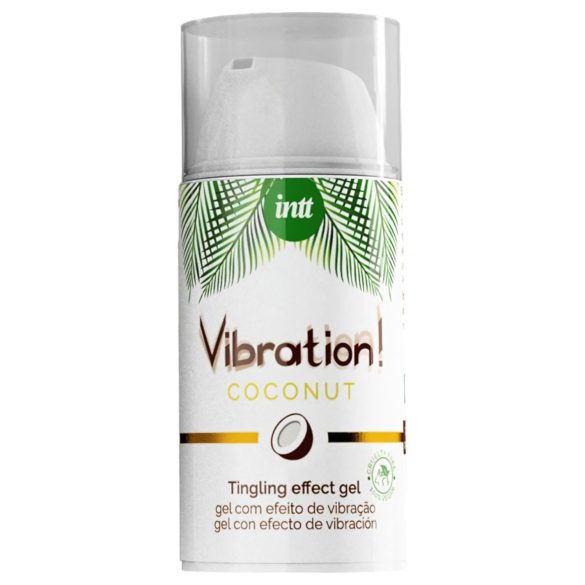 Intt Vibration! - tečni vibrator - kokos (15ml)