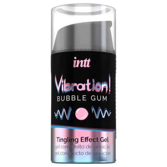 Intt Viberacija! - tečni vibrator - žvakaća guma (15ml)