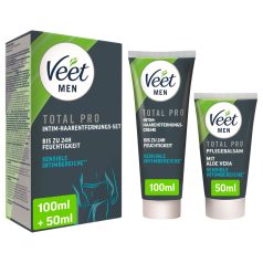  Veet - krema i balzam za intimnu depilaciju muškaraca (100+50ml)