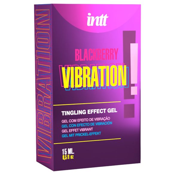 Intt Vibracija! - tečni vibrator - kupina (15ml)