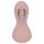 Lonely - Bežični, vodootporni vibrator za bradavice sa usisnim i lizućim funkcijama (pink)