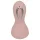 Lonely - Bežični, vodootporni vibrator za bradavice sa usisnim i lizućim funkcijama (pink)