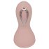 Lonely - Bežični, vodootporni vibrator za bradavice sa usisnim i lizućim funkcijama (pink)