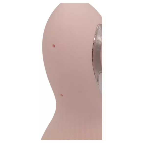 Lonely - Bežični, vodootporni vibrator za bradavice sa usisnim i lizućim funkcijama (pink)