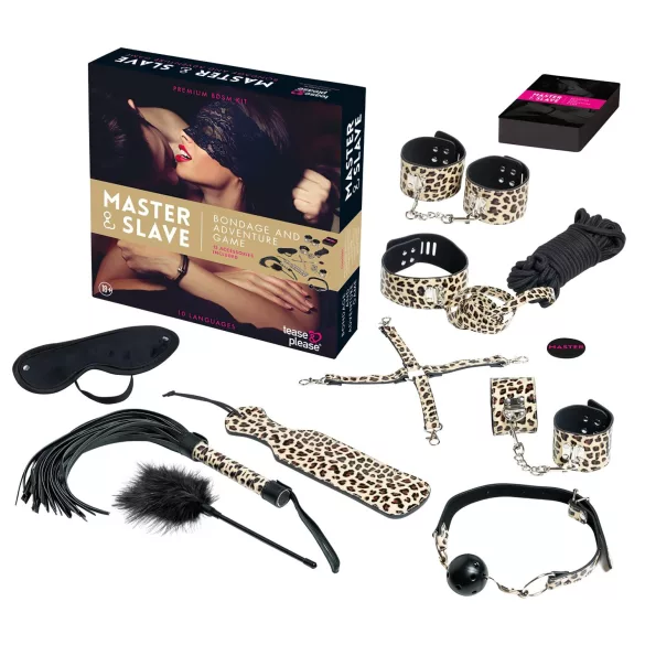 tease & please - Master & Slave - premijum BDSM set za parove (13 delova)