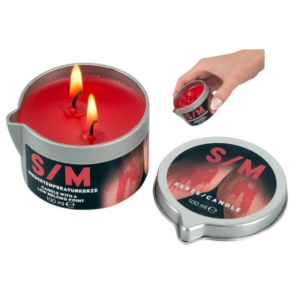 BDSM Sveća - parafinska sveća za telo (100 ml)