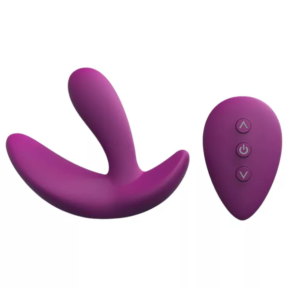 Cotoxo Sedlo - daljinski kontrolisani prostata vibrator (ljubičasti)