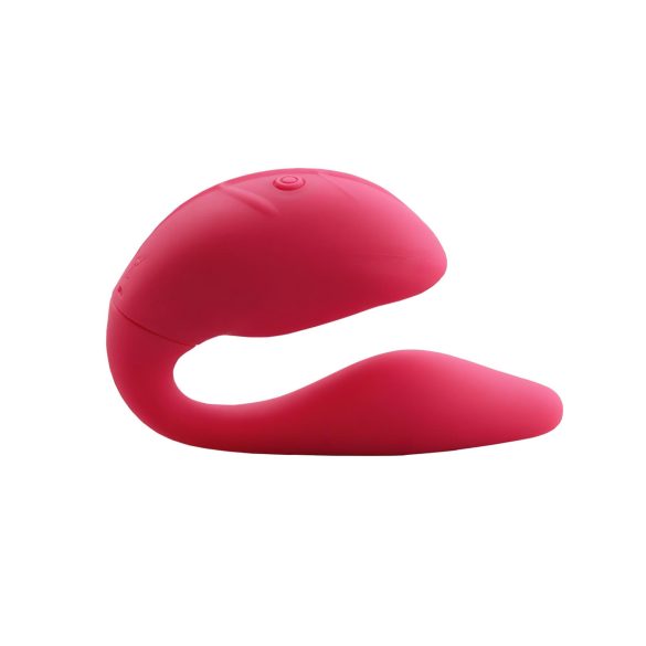 Cotoxo Cupid 2 - daljinski parni vibrator (crveni)