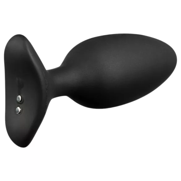 Lovense Hush 2 S - aplikacijom upravljani analni vibrator (38 mm, crni)