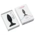 Lovense Hush 2 S - aplikacijom upravljani analni vibrator (38 mm, crni)